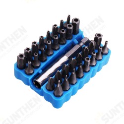 33pcs Magnetic Screwdriver Bit Set Torx Star Spanner Tri Wing Electric Screwdriver Bits with Holder 33pcs Magnetic Screwdriver Bit Set Torx Star Spanner Tri Wing Electric Screwdriver Bits with Holder