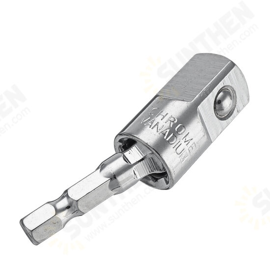 360 Degree Rotating Square Head Universal Adapter 1/4 3/8 1/2 Inch Sleeve Connecting Rod 360 Degree Rotating Square Head Universal Adapter 1/4 3/8 1/2 Inch Sleeve Connecting Rod