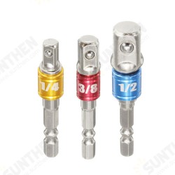 3Pcs Power Screwdriver Extension Bar Adapter 1/4 Inch Hexagon Shank Power Screwdriver Driver Socket Bit 3Pcs Power Screwdriver Extension Bar Adapter 1/4 Inch Hexagon Shank Power Screwdriver Driver Socket Bit