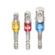 3Pcs Power Screwdriver Extension Bar Adapter 1/4 Inch Hexagon Shank Power Screwdriver Driver Socket Bit 3Pcs Power Screwdriver Extension Bar Adapter 1/4 Inch Hexagon Shank Power Screwdriver Driver Socket Bit