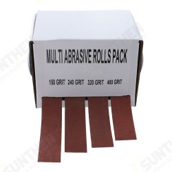 4pcs 25mmx6m Sanding Belt Roll Drawable Emery Cloth Sandpaper Grinding Belts Soft Sandpaper Roll for Wood Turners 4pcs 25mmx6m Sanding Belt Roll Drawable Emery Cloth Sandpaper Grinding Belts Soft Sandpaper Roll for Wood Turners