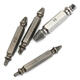 4pcs Double Side Drill Out Damaged Screw Extractor Drill Bits Stripped Screw Removers 4pcs Double Side Drill Out Damaged Screw Extractor Drill Bits Stripped Screw Removers