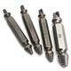 4pcs Double Side Drill Out Damaged Screw Extractor Drill Bits Stripped Screw Removers 4pcs Double Side Drill Out Damaged Screw Extractor Drill Bits Stripped Screw Removers