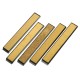 5PCS Titanium Coated Diamond Knifes Sharpener 80/200/600/1000/2000 Grit Angle Sharpening Sharpen Stone Whetstone Bar with Base