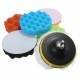 7pcs 3/5/6/7 Inch Sponge Polishing Waxing Buffing Pads Kit for Car polisher 7pcs 3/5/6/7 Inch Sponge Polishing Waxing Buffing Pads Kit for Car polisher