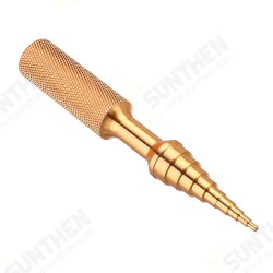 Bearing Dismantle Tool Installation Steel Ring Cup Bearing Hand Tool 9 Size Model Tool Gold