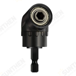 Black 1/4 Inch Hex Shank Drill Bit Angle Driver 105 Degree Right Angle Driver Screwdriver Black 1/4 Inch Hex Shank Drill Bit Angle Driver 105 Degree Right Angle Driver Screwdriver