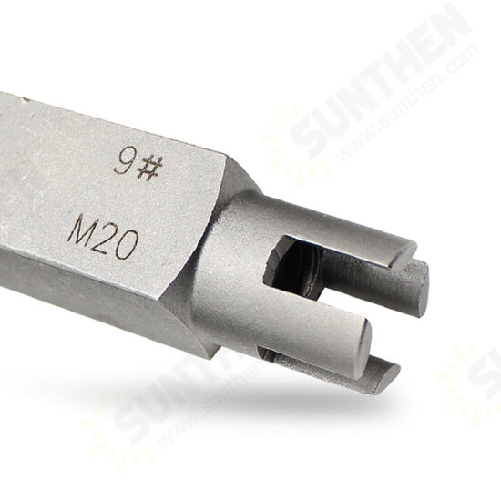 Hexagonal Double-end Screw Tap Extractor Multi-size Broken Head Tap Remover Hexagonal Double-end Screw Tap Extractor Multi-size Broken Head Tap Remover