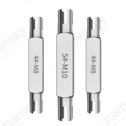 Hexagonal Double-end Screw Tap Extractor Multi-size Broken Head Tap Remover