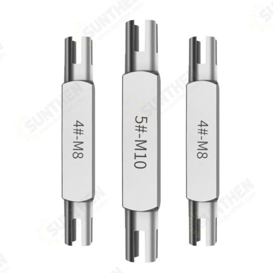 Hexagonal Double-end Screw Tap Extractor Multi-size Broken Head Tap Remover Hexagonal Double-end Screw Tap Extractor Multi-size Broken Head Tap Remover