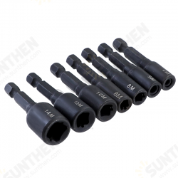 M4-M16 Screw Tap Socket Adapter 1/4 Inch Hex Shank Machine Tap Square Driver Thread Tap Adapter for Electric Drill M4-M16 Screw Tap Socket Adapter 1/4 Inch Hex Shank Machine Tap Square Driver Thread Tap Adapter for Electric Drill