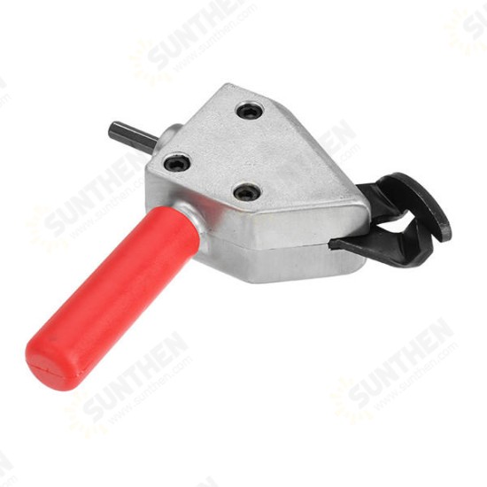 Metal Sheet Cutter Adapter Iron Sheet Wire Netting Nibbler Cutter for Electric Drill