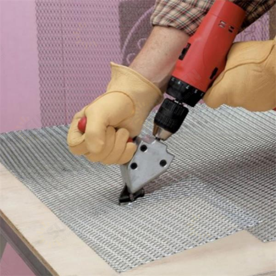 Metal Sheet Cutter Adapter Iron Sheet Wire Netting Nibbler Cutter for Electric Drill Metal Sheet Cutter Adapter Iron Sheet Wire Netting Nibbler Cutter for Electric Drill