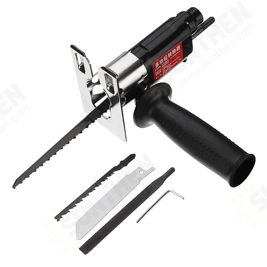 Multifunction Reciprocating Saw Attachment Change Electric Drill Into Reciprocating Saw Jig Saw Metal File for Wood Metal Cutting Multifunction Reciprocating Saw Attachment Change Electric Drill Into Reciprocating Saw Jig Saw Metal File for Wood Metal Cutting