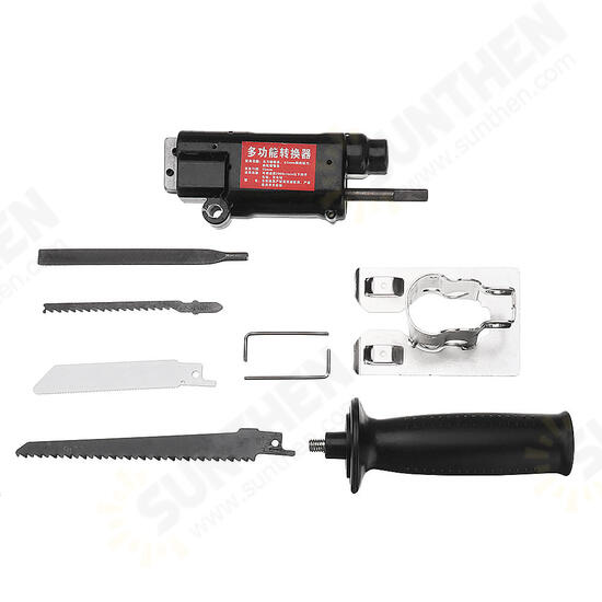 Multifunction Reciprocating Saw Attachment Change Electric Drill Into Reciprocating Saw Jig Saw Metal File for Wood Metal Cutting Multifunction Reciprocating Saw Attachment Change Electric Drill Into Reciprocating Saw Jig Saw Metal File for Wood Metal Cutting