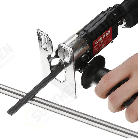 Multifunction Reciprocating Saw Attachment Change Electric Drill Into Reciprocating Saw Jig Saw Metal File for Wood Metal Cutting Multifunction Reciprocating Saw Attachment Change Electric Drill Into Reciprocating Saw Jig Saw Metal File for Wood Metal Cutting