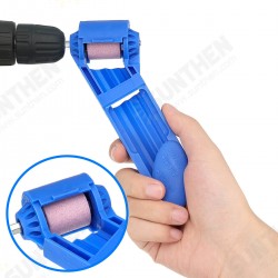 Portable Drill Bit Sharpener 2-12.5mm Corundum Grinding Wheel Powered Tool For Drill Polishing Portable Drill Bit Sharpener 2-12.5mm Corundum Grinding Wheel Powered Tool For Drill Polishing