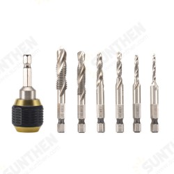 Quick Change Drill Chuck Countersink Drill Tap Bits Self-locking Connecting Rod for Electric Drill Quick Change Drill Chuck Countersink Drill Tap Bits Self-locking Connecting Rod for Electric Drill