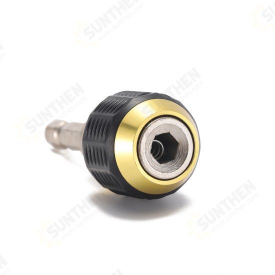 Quick Change Drill Chuck Countersink Drill Tap Bits Self-locking Connecting Rod for Electric Drill Quick Change Drill Chuck Countersink Drill Tap Bits Self-locking Connecting Rod for Electric Drill