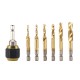 Quick Change Drill Chuck Countersink Drill Tap Bits Self-locking Connecting Rod for Electric Drill Quick Change Drill Chuck Countersink Drill Tap Bits Self-locking Connecting Rod for Electric Drill