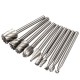 RB2 10pcs HSS Router Bit Burr For Dremel and Rotary Engraving Wood Working Tool