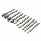 RB2 10pcs HSS Router Bit Burr For Dremel and Rotary Engraving Wood Working Tool RB2 10pcs HSS Router Bit Burr For Dremel and Rotary Engraving Wood Working Tool