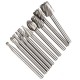 RB2 10pcs HSS Router Bit Burr For Dremel and Rotary Engraving Wood Working Tool RB2 10pcs HSS Router Bit Burr For Dremel and Rotary Engraving Wood Working Tool
