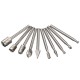 RB2 10pcs HSS Router Bit Burr For Dremel and Rotary Engraving Wood Working Tool RB2 10pcs HSS Router Bit Burr For Dremel and Rotary Engraving Wood Working Tool