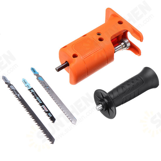 Reciprocating Saw Attachment Adapter Change Electric Drill Into Reciprocating Saw for Wood Metal Cutting