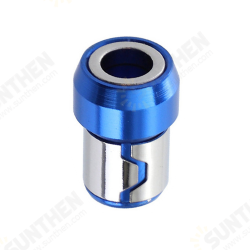 Universal Magnetic Ring 6.35mm Screwdriver Bit Magnetic Ring Alloy Strong Magnetizer Screws Drill Bit Universal Magnetic Ring 6.35mm Screwdriver Bit Magnetic Ring Alloy Strong Magnetizer Screws Drill Bit