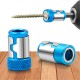 Universal Magnetic Ring 6.35mm Screwdriver Bit Magnetic Ring Alloy Strong Magnetizer Screws Drill Bit