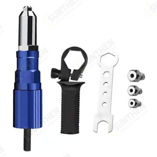 Upgrade Electric Rivet Nut Attachment Cordless Riveting Drill Adapter Riveting Tool