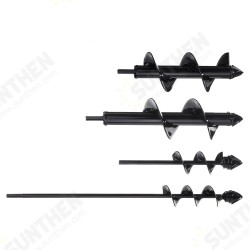 Upgrade Hard Alloy Head Spiral Auger Drill Bit 4x22/4x45/8x25/8x30cm Non-Slip Flower Bulb Auger Rust Proof Planter Hole Digger Bit for Hex Drive Drill Upgrade Hard Alloy Head Spiral Auger Drill Bit 4x22/4x45/8x25/8x30cm Non-Slip Flower Bulb Auger Rust Proof Planter Hole Digger Bit for Hex Drive Drill