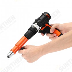 Upgraded Electric Rivet Nut Attachment Cordless Riveting Tool Drill Adapter for Electric Drill Upgraded Electric Rivet Nut Attachment Cordless Riveting Tool Drill Adapter for Electric Drill