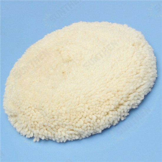 Wool Buffing Pad Wool Buffing Polishing Wheel Pad Auto Car Furniture Clean Tool