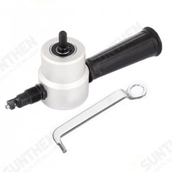 YT-160A Double Head Sheet Metal Nibbler Cutter With Metal Box Drill Attachment Metal Sheet Cutter