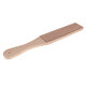 Dual Sided Leather Sharpening Wood Handle Strop Tool with Buffing Compounds for Chisels Tools Polishing Dual Sided Leather Sharpening Wood Handle Strop Tool with Buffing Compounds for Chisels Tools Polishing