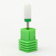 Electric Nail Grinding Head Drill Bit Ceramic Round White Nail Drill Bit Electric Nail Grinding Head Drill Bit Ceramic Round White Nail Drill Bit