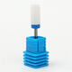 Electric Nail Grinding Head Drill Bit Ceramic Round White Nail Drill Bit Electric Nail Grinding Head Drill Bit Ceramic Round White Nail Drill Bit