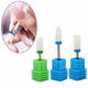 Electric Nail Grinding Head Drill Bit Ceramic Round White Nail Drill Bit Electric Nail Grinding Head Drill Bit Ceramic Round White Nail Drill Bit