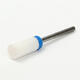 Electric Nail Grinding Head Drill Bit Ceramic Round White Nail Drill Bit Electric Nail Grinding Head Drill Bit Ceramic Round White Nail Drill Bit