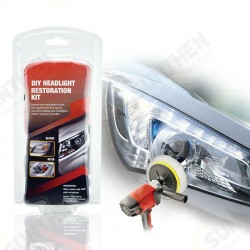 Electric Type Headlight Lens Restoration System Professional Restorer Polishing Wheel Tool Kit For Car Electric Type Headlight Lens Restoration System Professional Restorer Polishing Wheel Tool Kit For Car