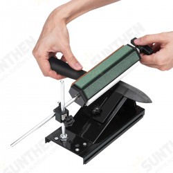 Fixed Angle Sharpener Sharpening Whetstone Set with 6pcs Grinding Stones Cutter Sharpener Fixed Angle Sharpener Sharpening Whetstone Set with 6pcs Grinding Stones Cutter Sharpener