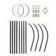 Garden Plant Flower Vine Rack Climbing Planter Trellis Support Metal Frame Bracket Display stand Garden Plant Flower Vine Rack Climbing Planter Trellis Support Metal Frame Bracket Display stand