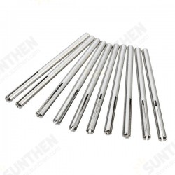 10Pcs 3mm Shank Sandpaper Clamp Bar for Electric Grinding Tools