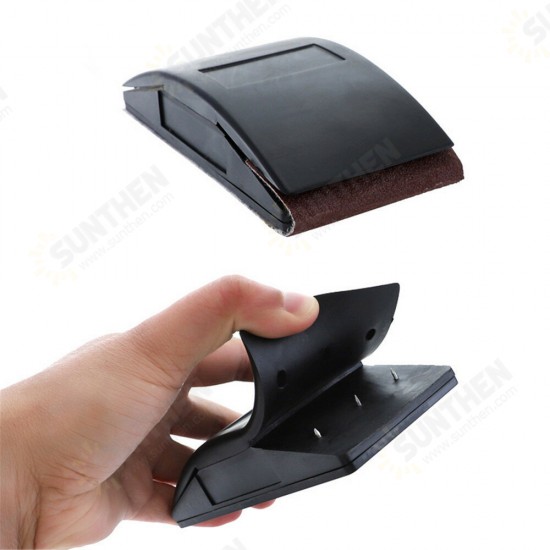 Hand Sanding Block Sandpaper Pad Hand Grinding Polishing Block Sandpaper Bracket for Metal Woodworking Hand Sanding Block Sandpaper Pad Hand Grinding Polishing Block Sandpaper Bracket for Metal Woodworking