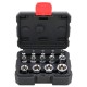 14pcs Chrome-Vanadium Steel Multifunctionl Ratchet Wrench Sockets Kit For Use in Impact Drivers And Wrenches