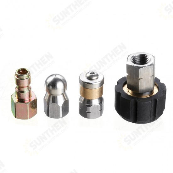 High Pressure Washer Hose 5/10/15/20/25/30m With 4 Connectors High Pressure Washer Hose 5/10/15/20/25/30m With 4 Connectors