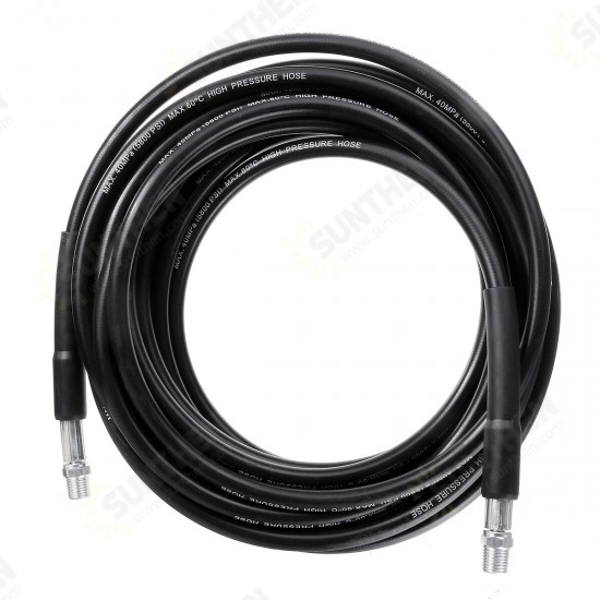 High Pressure Washer Hose 5/10/15/20/25/30m With 4 Connectors