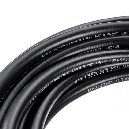 High Pressure Washer Hose 5/10/15/20/25/30m With 4 Connectors